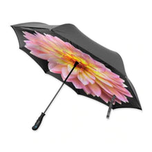 Load image into Gallery viewer, Like New/Unboxed- BetterBrella Umbrella with Reverse Open/Close Technology (Dahlia Floral)