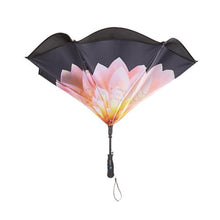 Load image into Gallery viewer, Like New/Unboxed- BetterBrella Umbrella with Reverse Open/Close Technology (Dahlia Floral)
