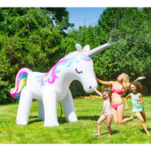 Load image into Gallery viewer, Like New/Unboxed- BigMouth Inc Ginormous Inflatable Original Unicorn Yard Summer Sprinkler, Over 6 Feet Tall