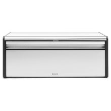 Load image into Gallery viewer, Like New/Unboxed- Brabantia Fall Front Fingerprint-Proof Bread Box (Matte Steel)