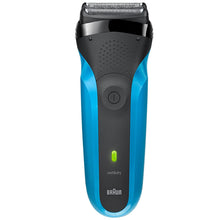 Load image into Gallery viewer, Like New/Unboxed- Braun Series 3 310s Wet & Dry Electric Shaver for Men / Rechargeable Electric Razor (Blue)