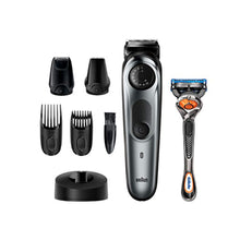 Load image into Gallery viewer, Like New/Unboxed- Braun Beard Trimmer for Men BT7240, Cordless & Rechargeable Hair Clipper, Detail Trimmer, Mini Foil Shaver with Gillette ProGlide Razor - BT7240