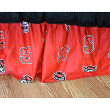 Load image into Gallery viewer, Like New/Unboxed- College Covers North Carolina State Wolfpack Reversible Comforter Set - Full (Red)