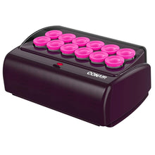 Load image into Gallery viewer, Like New/Unboxed- Conair Express Waves & Volume Hot Rollers, Jumbo 1 1/2" Hot Rollers (Black/Pink)