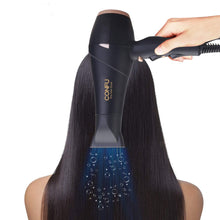 Load image into Gallery viewer, Like New/Unboxed- Confu Professional Ionic Hair Dryer 1875W AC Motor Blow Dryer w/ Diffuser 2 Concentrators Fast Drying - ETL Certified (Black)