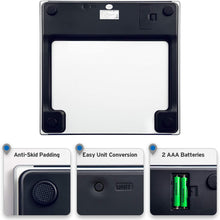 Load image into Gallery viewer, Like New/Unboxed- Etekcity Digital Body Weight Bathroom Scale With Step-On Technology (Black)