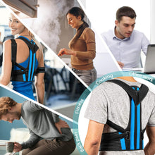 Load image into Gallery viewer, Like New/Unboxed- FEATOL Posture Corrector – Adjustable Support Brace for Pain Relief from Neck, Back & Shoulder