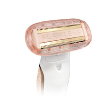 Load image into Gallery viewer, Like New/Unboxed- Finishing Touch Flawless Body Rechargeable Ladies Shaver and Trimmer (White/Rose Gold)
