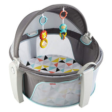 Load image into Gallery viewer, Like New/Unboxed- Fisher-Price Hexagons On-the-Go Baby Dome (Grey)