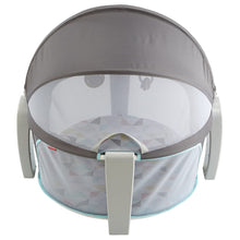 Load image into Gallery viewer, Like New/Unboxed- Fisher-Price Hexagons On-the-Go Baby Dome (Grey)