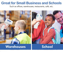 Load image into Gallery viewer, Like New/Unboxed- HealSmart Thermometer Forehead & Object Non-touch Indoor Outdoor Professional Temperature Measurement with Memory Function (White)