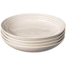 Load image into Gallery viewer, Like New/Unboxed- Le Creuset - Round Pasta Bowls (Set of 4) 9.75" (White)