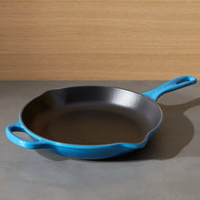 Load image into Gallery viewer, Like New/Unboxed- Le Creuset Signature 10.25" Iron Handle Skillet (Marseilles)