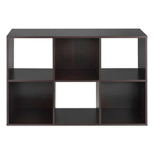 Load image into Gallery viewer, Like New/Unboxed- Relaxed Living 6-Cube Organizer (Espresso)