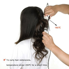 Load image into Gallery viewer, Like New/Unboxed- Fairise Real Clip in Hair Extensions Dark Brown 8 Pieces