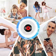 Load image into Gallery viewer, Like New/Unboxed- Tenswall Portable Bluetooth CD Player, Wall Mountable Home Audio Boombox w/ Remote Control FM Radio Built-in HiFi Speakers