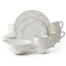 Load image into Gallery viewer, Like New/Unboxed- Thomson Pottery 16-Piece Hampton Dinnerware Set (Ivory)