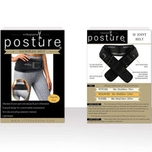 Load image into Gallery viewer, Like New/Unboxed- Vriksasana Posture Sacroiliac Hip Belt That Alleviate Sciatic, Pelvic, Lower Back and Leg Pain, Stabilize SI Joint - (Black)