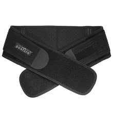 Load image into Gallery viewer, Like New/Unboxed- Vriksasana Posture Sacroiliac Hip Belt That Alleviate Sciatic, Pelvic, Lower Back and Leg Pain, Stabilize SI Joint - (Black)