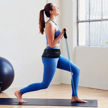 Load image into Gallery viewer, Like New/Unboxed- Vriksasana Posture Sacroiliac Hip Belt That Alleviate Sciatic, Pelvic, Lower Back and Leg Pain, Stabilize SI Joint - (Black)