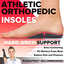 Load image into Gallery viewer, Like New/Unboxed- EasyFeet Plantar Fasciitis Arch Support Insoles for Men/Women Orthotic Shoe Inserts
