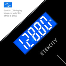 Load image into Gallery viewer, Like New/Unboxed- Etekcity Digital Body Weight Bathroom Scale With Step-On Technology (Black)
