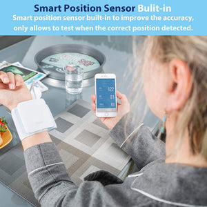 Like New/Unboxed- iHealth Smart Wrist Blood Pressure Monitor, Bluetooth Blood Pressure Cuff
