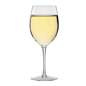 Like New/Unboxed- Lenox Tuscany Classics White Crystal Wine Glasses (Set of 6) Clear (Wine White)